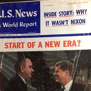 U.S. News &World Report January 1961 magazine